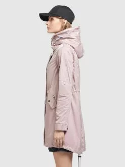 Khujo Parka Übergangsparka DAYES Frauen Pink -Khujo Verkaufsshop 5c1ee01ad3585267d28ee88a151f72d2