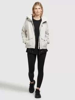 Khujo Übergangsjacken Jacke BLAIR Frauen Wollweiß -Khujo Verkaufsshop 5c58b4c81e991f273a870a42ada36024