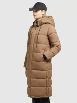 Khujo Wintermäntel Mantel Julina Frauen Hellbraun -Khujo Verkaufsshop 5dd37045608520a65ca943c7ceaa5f99