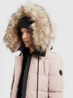 Khujo Wintermäntel Mantel Cloren Frauen Rosa -Khujo Verkaufsshop 5e0b3568a5f86590827965d2316944b8