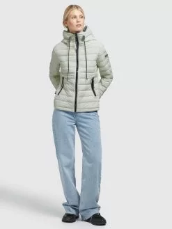 Khujo Übergangsjacken Jacke LOVINA4 Frauen Grün -Khujo Verkaufsshop 635034d8ca2015217bc022685409ce07