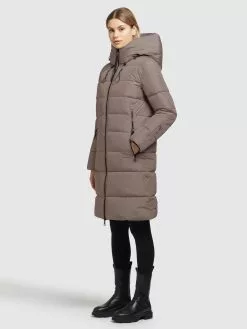 Khujo Wintermäntel Mantel Jilias 3 Frauen Braun -Khujo Verkaufsshop 64d0b9902f20f3c73ca47819d7501b7c