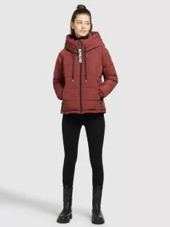 Khujo Winterjacken Jacke Joilee Frauen Pastellrot -Khujo Verkaufsshop 65d1b181cc3a63fc0e111cc4ebc59579