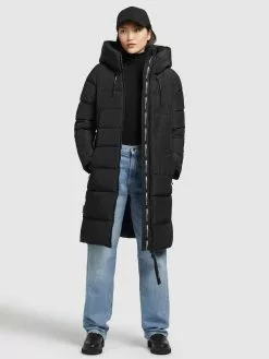 Khujo Wintermäntel Mantel Jilias Frauen Schwarz -Khujo Verkaufsshop 67a7bc96466cf06ef8189c8c32c0e297