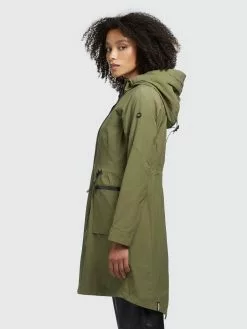 Khujo Parka Übergangsmantel Frauen Oliv -Khujo Verkaufsshop 69fe582c21e6445466567f2c00d291f8