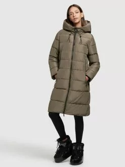 Khujo Wintermäntel Mantel Jilias 3 Frauen Khaki -Khujo Verkaufsshop 6a8b75fa749defdbd379230221ddf9d5