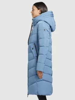 Khujo Wintermäntel Mantel Ayleena Frauen Hellblau -Khujo Verkaufsshop 6abad73ad724a29083cf29495bb4a43d