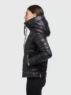 Khujo Übergangsjacken Jacke Lovina Frauen Schwarz -Khujo Verkaufsshop 6dada657f9d6eddf3f275f29344128ad