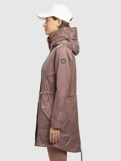 Khujo Parka Übergangsmantel ONDA2 Frauen Braun -Khujo Verkaufsshop 6e2570ac841c6ec427477a06402e9429