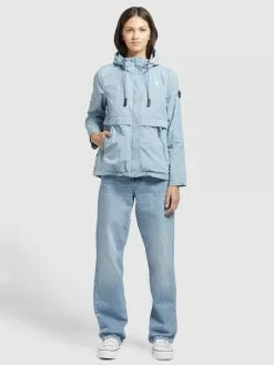 Khujo Übergangsjacken Übergangsjacke ZAHIRA3 Frauen Hellblau -Khujo Verkaufsshop 6e8b9e2ef6a35f5960939126e671df78