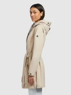 Khujo Übergangsjacken Mantel Lauren Frauen Khaki -Khujo Verkaufsshop 6eb216cddbc87e6a7ac40cf625db935e
