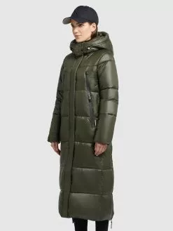 Khujo Wintermäntel Mantel Melona Frauen Khaki -Khujo Verkaufsshop 754b5ec79de358c253f965480d45c5fa