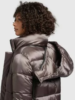 Khujo Wintermäntel Mantel Julina Frauen Taupe -Khujo Verkaufsshop 75a16c369d76192815fea59c09ed5fb9