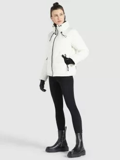 Khujo Winterjacken Jacke Tuba Frauen Weiß -Khujo Verkaufsshop 76ca9de024c7d22cfee1a3954f0df81e