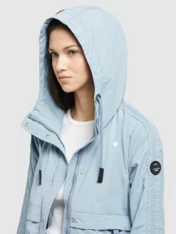Khujo Übergangsjacken Übergangsjacke ZAHIRA3 Frauen Hellblau -Khujo Verkaufsshop 7784ba6f2576bd143a6068c08dbf8af9
