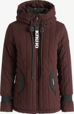Khujo Winterjacken Jacke Frauen Weinrot