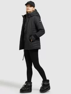 Khujo Winterjacken Jacke TWEETY PRIME6 Frauen Schwarz -Khujo Verkaufsshop 77f9833834a3b2c341f2d84051dacc59