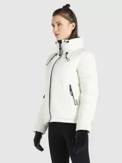 Khujo Winterjacken Jacke Tuba Frauen Weiß -Khujo Verkaufsshop 7a9f98ed228c4c9d3126f50ebdea26eb