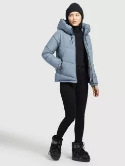 Khujo Winterjacken Jacke Esila Frauen Hellblau -Khujo Verkaufsshop 7dd1aa4b1486d8dd2f9b6e6c51ff3c84