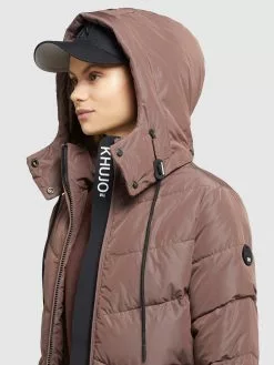 Khujo Wintermäntel Mantel Huba Frauen Lila -Khujo Verkaufsshop 7e2c7d67445b10d9430904461fa7bc71