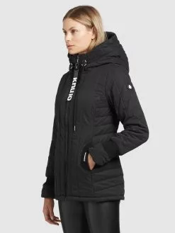 Khujo Winterjacken Jacke Frauen Schwarz -Khujo Verkaufsshop 7e2dc618dfba7d08f0ee5baccf5f1829