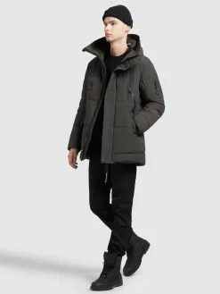 Khujo Winterjacken Jacke Fank Männer Dunkelgrün -Khujo Verkaufsshop 7e8532379e7a16ab823d30ccf235bb9f