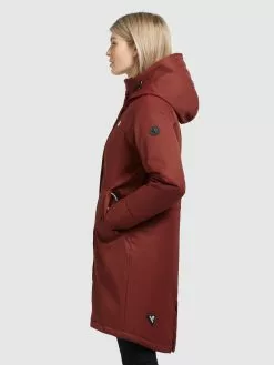 Khujo Parka Übergangsmantel Frauen Rostrot -Khujo Verkaufsshop 8018418f70722048f45ad2679968c070