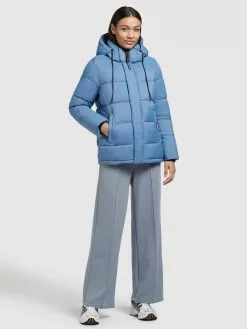 Khujo Winterjacken Jacke Evona Frauen Himmelblau -Khujo Verkaufsshop 82755d27e84ef9f1cf08ab1d88983a8a