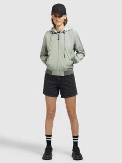 Khujo Übergangsjacken Übergangsjacke PERSEE Frauen Pastellgrün -Khujo Verkaufsshop 85078f70fc448d4b371d586315fb0a36