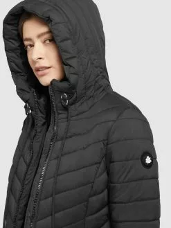 Khujo Winterjacken Jacke Patt Frauen Schwarz -Khujo Verkaufsshop 86f2a5d4a21145fbac8802f5dce0cee7