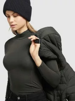 Khujo Wintermäntel Mantel Nita Frauen Khaki -Khujo Verkaufsshop 874797e76734a3e7276ad82a68da5b78