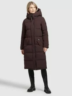 Khujo Wintermäntel Wintermantel Dakota Frauen Weinrot -Khujo Verkaufsshop 884ad08c1be0ce82a770f915d71adea5