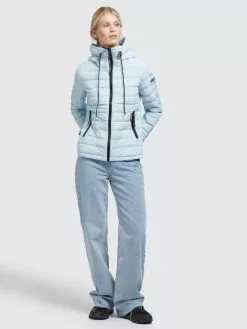 Khujo Übergangsjacken Winterjacke LOVINA4 MATT Frauen Hellblau -Khujo Verkaufsshop 8b123605f7fde5bb3b0a807c5a464452