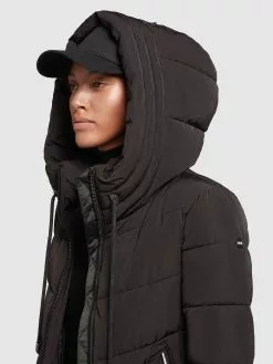 Khujo Wintermäntel Wintermantel Ayleena Frauen Schwarz -Khujo Verkaufsshop 8eeb525859603e5aef331184513747ba