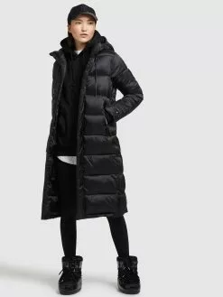 Khujo Wintermäntel Mantel Julina Frauen Schwarz -Khujo Verkaufsshop 9141fc96197e0b26bce3d0826f3b6821