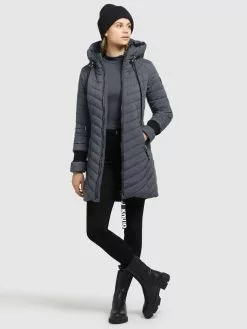 Khujo Wintermäntel Mantel Nita Frauen Anthrazit -Khujo Verkaufsshop 9147799d65370b0d6d2917a55b650d78