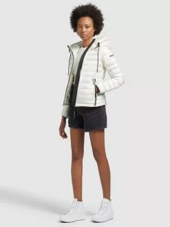 Khujo Übergangsjacken Winterjacke Lovina Frauen Weiß -Khujo Verkaufsshop 91ee35668d66fb222868d1d3517d9195