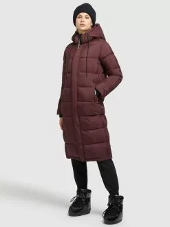Khujo Wintermäntel Mantel Julina Frauen Dunkelrot -Khujo Verkaufsshop 9394b22073b1bd22ced99c56cc47059d