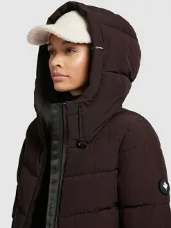 Khujo Winterjacken Jacke Fames Frauen Weinrot -Khujo Verkaufsshop 96ae7ed3c431aeeaea42fa8387850e82