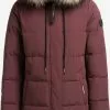 Khujo Wintermäntel Mantel Cloren Frauen Dunkelrot -Khujo Verkaufsshop 9711ee40d2cb200f9f3f1551567957ab