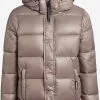 Khujo Winterjacken Jacke Gerda Shiny Frauen Beige -Khujo Verkaufsshop 976641a9d8bce7250ad73cde9f5212ac