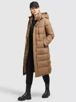 Khujo Wintermäntel Mantel Julina Frauen Hellbraun -Khujo Verkaufsshop 999d073715cd7217fecac57c7e9c5865