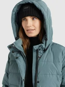 Khujo Wintermäntel Mantel Delinas Frauen Pastellblau -Khujo Verkaufsshop 9ac73aef102fee420cb23b2cb53206d5