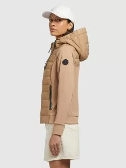 Khujo Outdoorjacken Jacke Ghita Frauen Beige -Khujo Verkaufsshop 9c725c603c8a95ebea07be48b8842bde