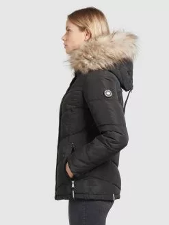 Khujo Winterjacken Jacke Winsen Frauen Schwarz -Khujo Verkaufsshop 9d8a16936fa8f61b48af2bbdc2e8e47a