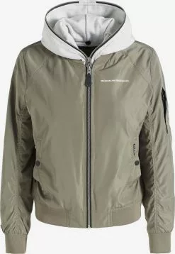 Khujo Winterjacken Winterjacke LARIFA Frauen Khaki