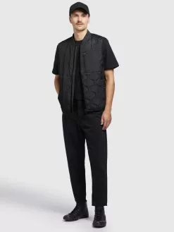 Khujo Westen Weste Liel Männer Schwarz -Khujo Verkaufsshop 9fbd884c0f6eda852984e15157647416