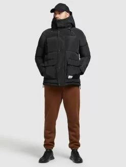 Khujo Winterjacken Jacke Jedi Männer Schwarz -Khujo Verkaufsshop a17481f65f5f8b3daa18cf4f6b43abe4