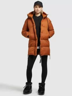 Khujo Winterjacken Jacke Franee Frauen Dunkelorange -Khujo Verkaufsshop a88afb4a2f9ceaed76bb1966f5193004