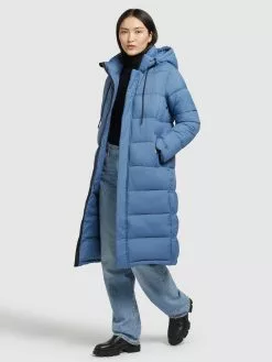 Khujo Wintermäntel Mantel Julina Frauen Blau -Khujo Verkaufsshop adf9744bc474042ccc5a344ab9e2927b